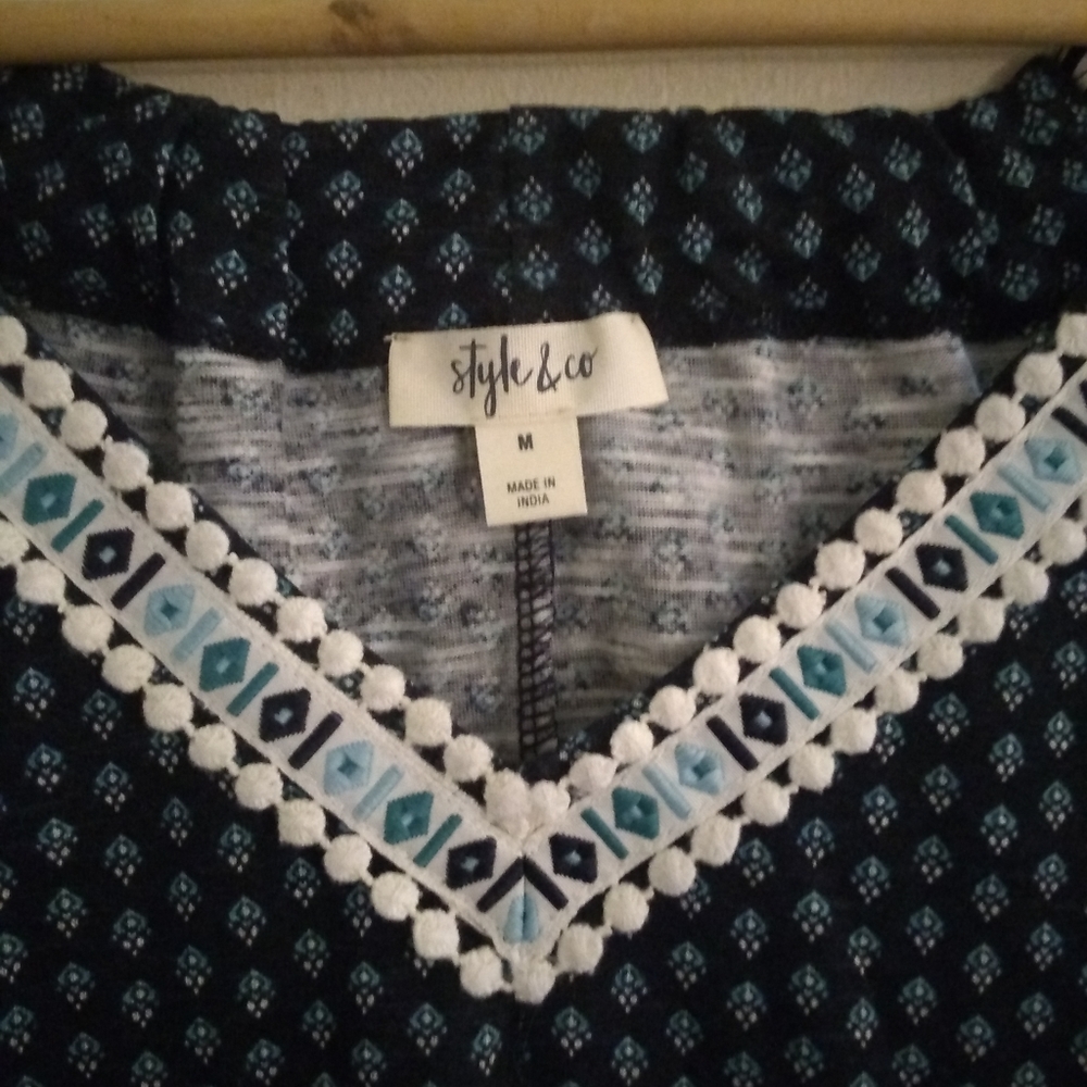 Style & Co Boho Top - Picture 5 of 5